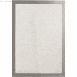 Durable Folienrahmen Duraframe Poster Sun selbsthaftend A2 silber
