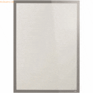 Durable Folienrahmen Duraframe Poster Sun selbsthaftend 50x70cm silber