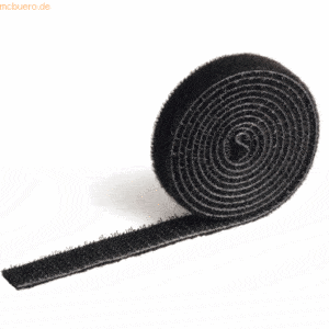 Durable Klettband-Kabelbinder Cavoline Grip 10 100x1 cm schwarz