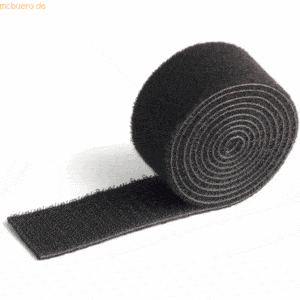 Durable Klettband-Kabelbinder Cavoline Grip 30 100x3 cm schwarz