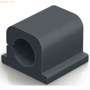 Durable Kabel-Clip Cavoline Clip Pro 1 Kunststoff 20x21x16mm graphit V
