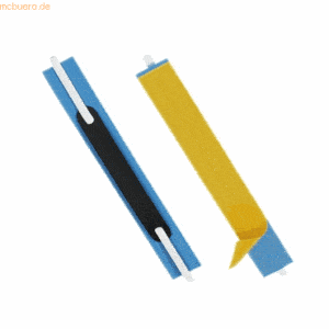 Durable Selbstklebe-Heftstreifen Flexifix blau VE=100 Stück
