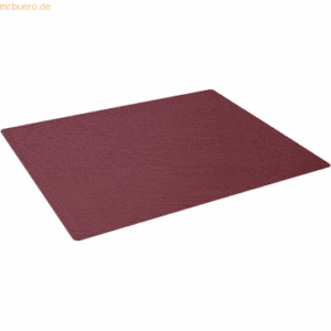 5 x Durable Schreibunterlage PP opak 53x40cm rot