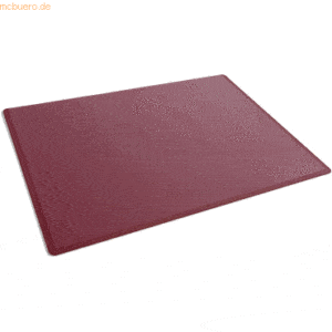 5 x Durable Schreibunterlage PP 53x40cm rot