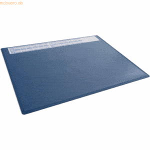 5 x Durable Schreibunterlage PP 65x50cm dunkelblau