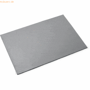 Durable Schreibunterlage Leder 65x45cm grau