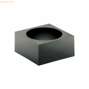 Durable Briefklammernspender Paper Clip Box cubo schwarz