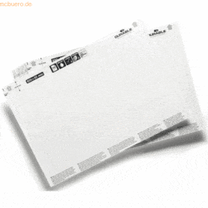 Durable Beschriftungsschilder Labelfix/Scanfix/C-Profile weiß 200x20mm