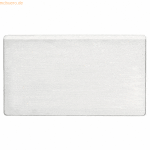 Durable Visitenkarten-Tasche Pocketfix 105x65mm transparent VE=10 Stüc