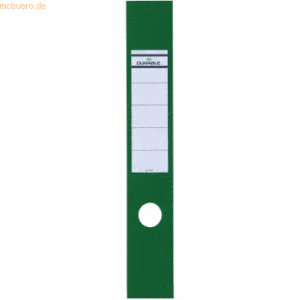 Durable Ordnerrückenschild Ordofix breit 60x390mm grün VE=10 Stück