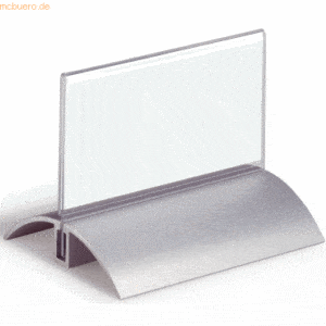 Durable Tischnamensschilder Desk Presenter de Luxe 52x100mm VE=2 Stück