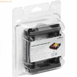 Durable Printing-Set Duracard Farbband + 100 Karten