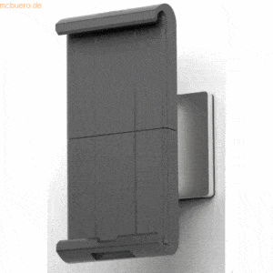 Durable Tablet-Wandhalter 7-13 Zoll metallic silber