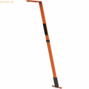 Luctra Leuchte mobil Flex mit Akku Aluminium orange