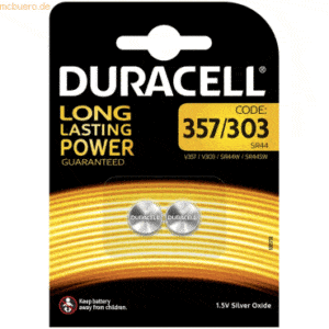 Duracell Knopfzelle Elektro 357/303 SR44 1