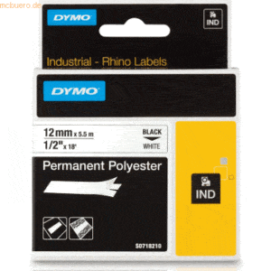 Dymo Schriftbandkassette permanent Polyester 5