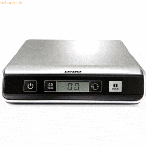 Dymo Elektronische Briefwaage M10 USB 10000 g 2 g 235x46x211mm silber