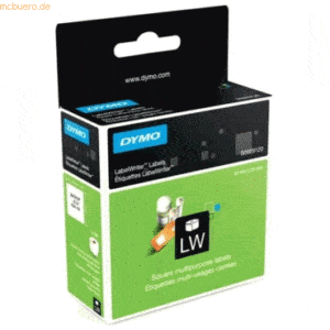 Dymo Etiketten für Labelwriter Namensschilder 25x25mm weiß VE=750 Stüc