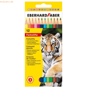 10 x Eberhard Faber Buntstifte hexagonal VE=12 Farben