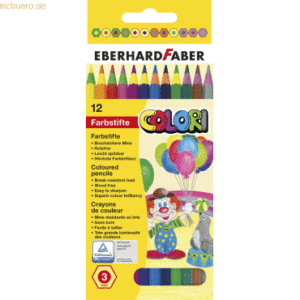 Eberhard Faber Farbstifte Colori 3mm VE=12 Stück sortiert