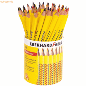 50 x Eberhard Faber Buntstift Tri Winner Regenbogen mehrfarbig VE=50 S