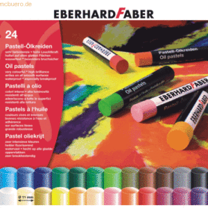 3 x Eberhard Faber Pastell-Ölkreide VE=24 Stück