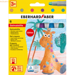 5 x Eberhard Faber Gelmastifte Metallic VE=6 Farben Kartonetui