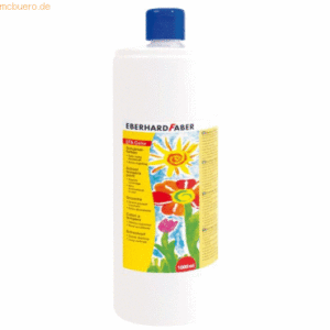 Eberhard Faber Schulmalfarbe Efacolor Tempera 1000ml Flasche weiß