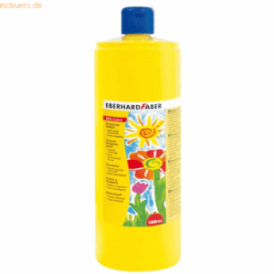 Eberhard Faber Schulmalfarbe Efacolor Tempera 1000ml Flasche kadiumgel