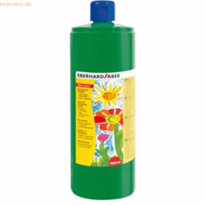 Eberhard Faber Schulmalfarbe Efacolor Tempera 1000ml Flasche laubgrün