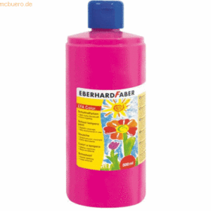 Eberhard Faber Schulmalfarbe Efacolor Tempera 500ml karmin rosa