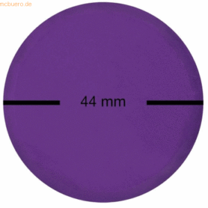 5 x Eberhard Faber Farbtablette 44mm violett