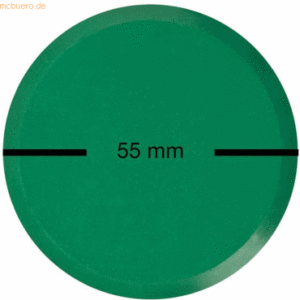 5 x Eberhard Faber Farbtablette 55mm smaragdgrün