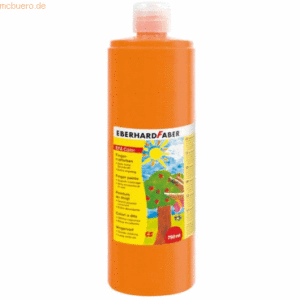 Eberhard Faber Fingerfarbe Flasche 750ml kadiumorange