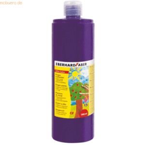 Eberhard Faber Fingerfarbe Flasche 750ml purpurviolett