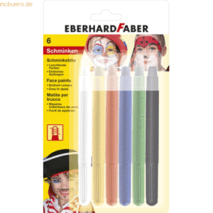 5 x Eberhard Faber Schminkstifte drehbar VE=6 Stück