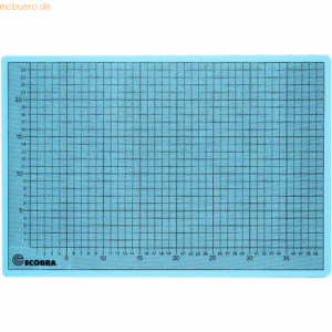 Ecobra Schneideunterlage 45x30cm 3-lagig transparent