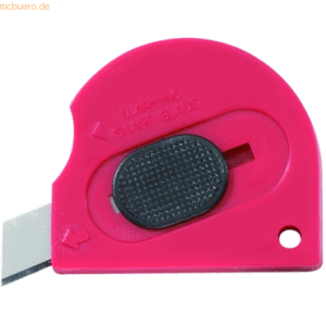 Ecobra Schnellschnitt-Mini-Cutter Kunststoff 9mm rot