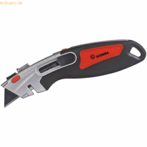 Ecobra Sicherheits-Universal-Cutter 3in1 silber/schwarz/rot