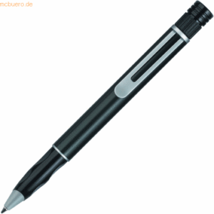 Ecobra Kugelschreiber matt schwarz Serie Prato