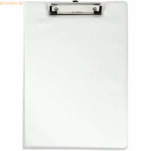 Ecobra Schreibplatte mit Deckel A4 weiß