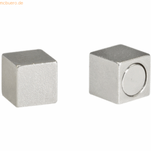 Ecobra Magnet Würfel-Design Neodym 8x8x8mm VE=4 Stück