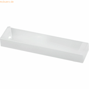 Ecobra Pinselbox 360x80x40mm weiß/transparent