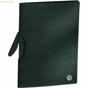 Ecobra Klemmmappe Swing-Clip-Mappe A4 für 30 Blatt Black Magic