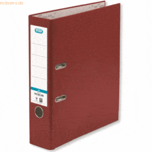 10 x Elba Ordner smart PP/Papier A4 285x318mm 80mm bordeaux