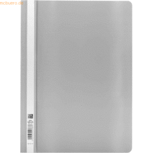 10 x Oxford Sichthefter A4 PP Top File grau