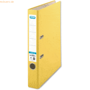10 x Elba Ordner A4 smart colour 50mm Papier gelb