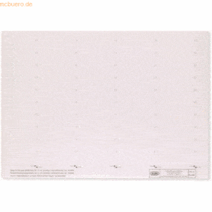 Elba Beschriftungsschild für Registratur 58 x 18mm weiß 10x50 Stück