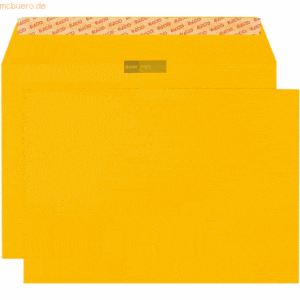 Elco Briefumschläge Color goldgelb Haftklebung 100 g/qm VE=200 Stück