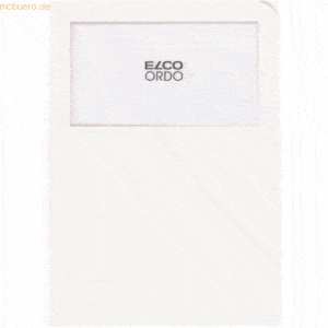 Elco Organisationsmappe Ordo classico Papier A4 220x310 mm weiß VE=100